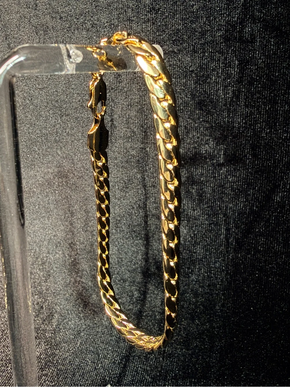 Miami Cuban 8in 6MM 14k Stamped Gold filled necklace w/lobster clasp brand new